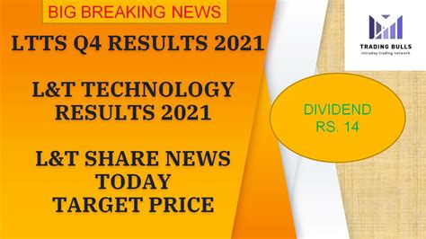 Oct 17, 2023 · L&TTECHNOLOGY Share Price Live: Do technical and fundamental analysis L&T Technology Services using Share price chart, Financial Reports, Stock view, News,Peer Comparison, share holding pattern ... 